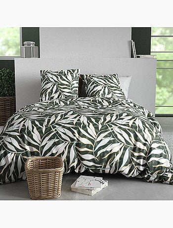 Parure housse de couette 100 % coton filverde