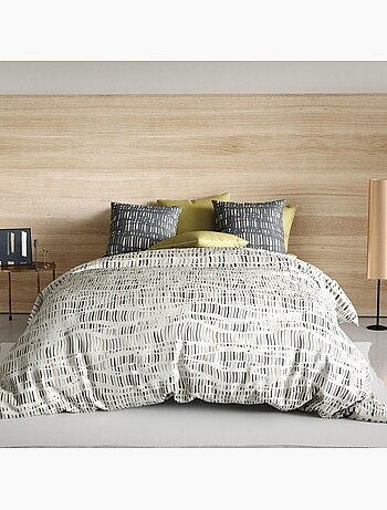 Parure housse de couette 100 % coton flava