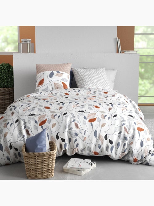 Parure housse de couette 100 % coton flolia - Kiabi