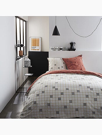 Parure housse de couette 100 % coton florencia