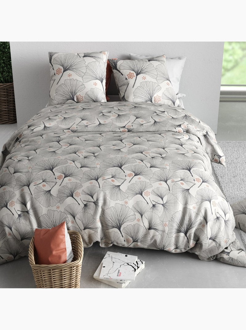 Parure housse de couette 100 % coton frenezia Multicolore - Kiabi