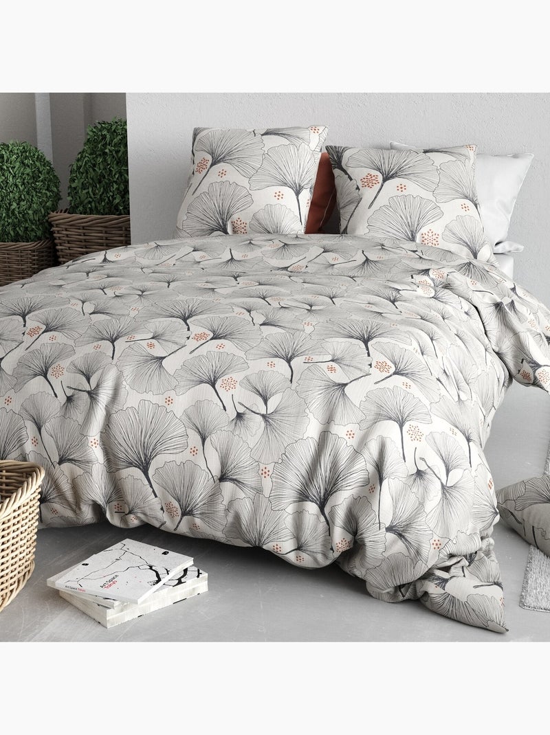 Parure housse de couette 100 % coton frenezia Multicolore - Kiabi