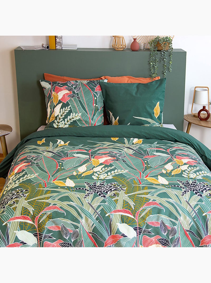 Parure housse de couette 100 % coton gigajung Multicolore - Kiabi