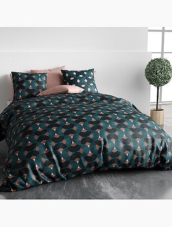 Parure housse de couette 100 % coton greek