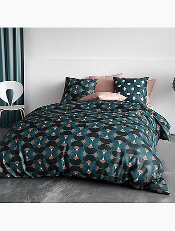Parure housse de couette 100 % coton greek