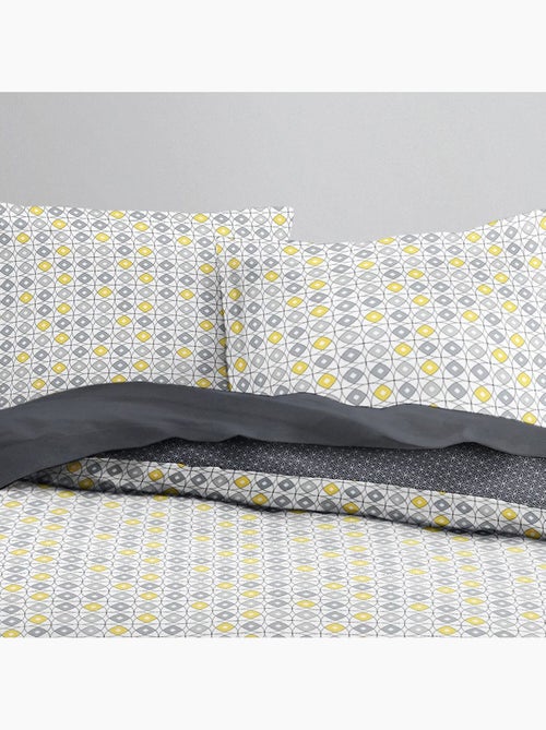 Parure housse de couette 100 % coton - Kiabi Parure housse de couette 100 % coton - Kiabi
