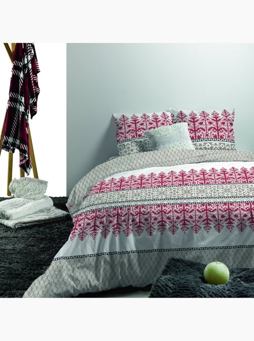 Parure housse de couette 100 % coton halti - Kiabi