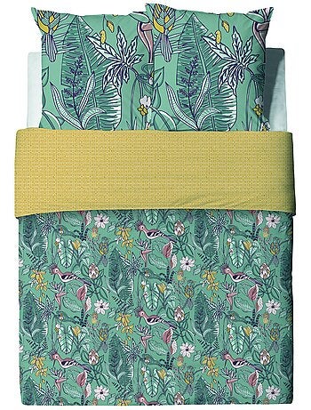 Parure housse de couette 100 % coton hupia