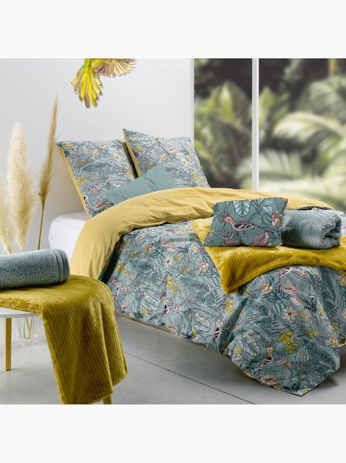 Parure housse de couette 100 % coton hupia - Kiabi