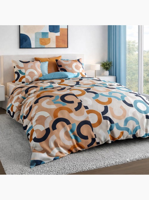 Parure housse de couette 100 % coton igor - Kiabi