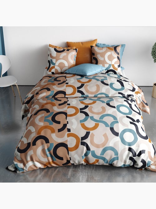 Parure housse de couette 100 % coton igor - Kiabi