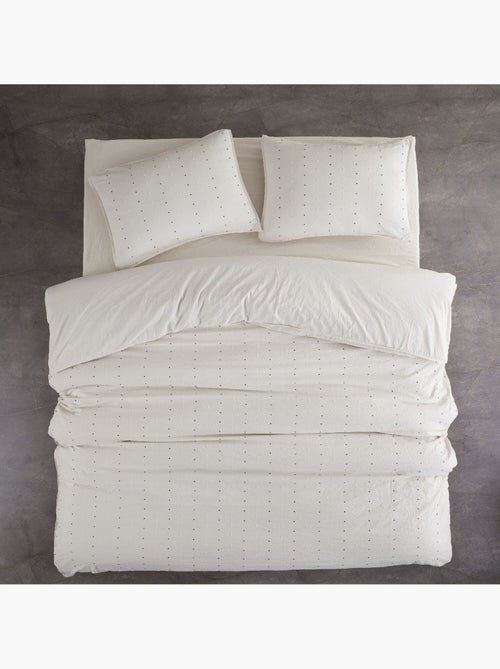 Parure housse de couette 100% coton Imprimée - Encorte - Kiabi