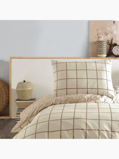 Parure housse de couette 100% coton Imprimée - Kare - Kiabi