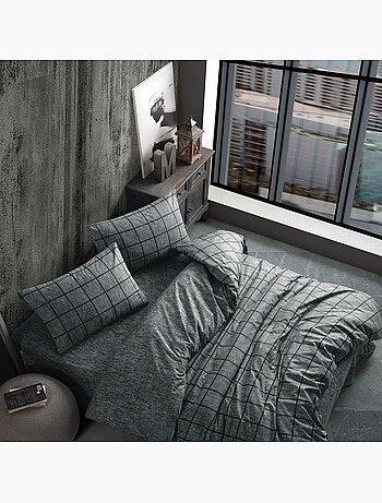 Parure housse de couette 100% coton Imprimée - Kare