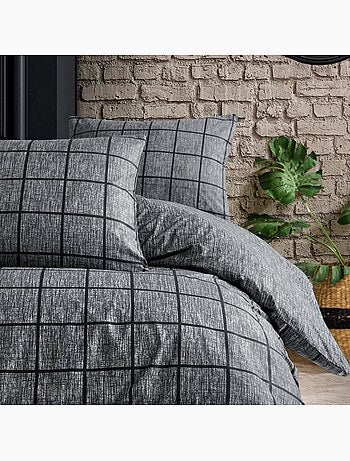 Parure housse de couette 100% coton Imprimée - Kare