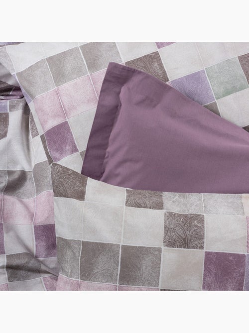 Parure housse de couette 100% coton Imprimée - Maro - Kiabi