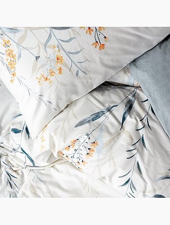 Parure housse de couette 100% coton Imprimée floral - Hiedra