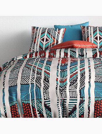 Parure housse de couette 100 % coton india