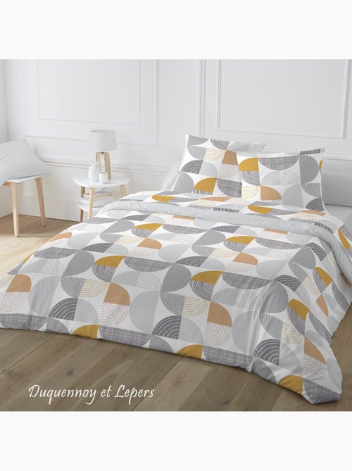 Parure housse de couette 100 % coton jacome - Kiabi Parure housse de couette 100 % coton jacome - Kiabi