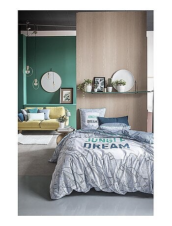 Parure housse de couette 100 % coton jungle dream