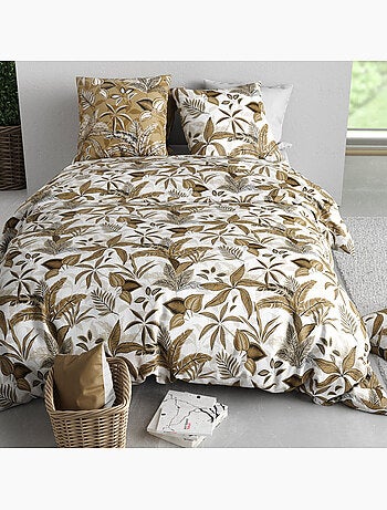 Parure housse de couette 100 % coton kahoni
