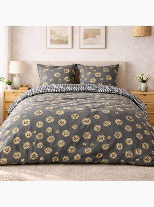 Parure housse de couette 100 % coton kaly - Kiabi Parure housse de couette 100 % coton kaly - Kiabi