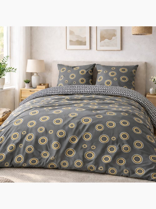 Parure housse de couette 100 % coton kaly - Kiabi Parure housse de couette 100 % coton kaly - Kiabi