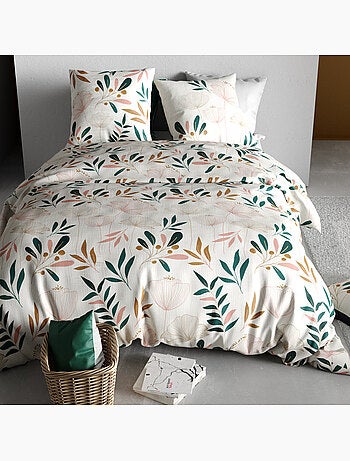 Parure housse de couette 100 % coton kano