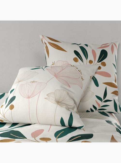 Parure housse de couette 100 % coton kano - Kiabi