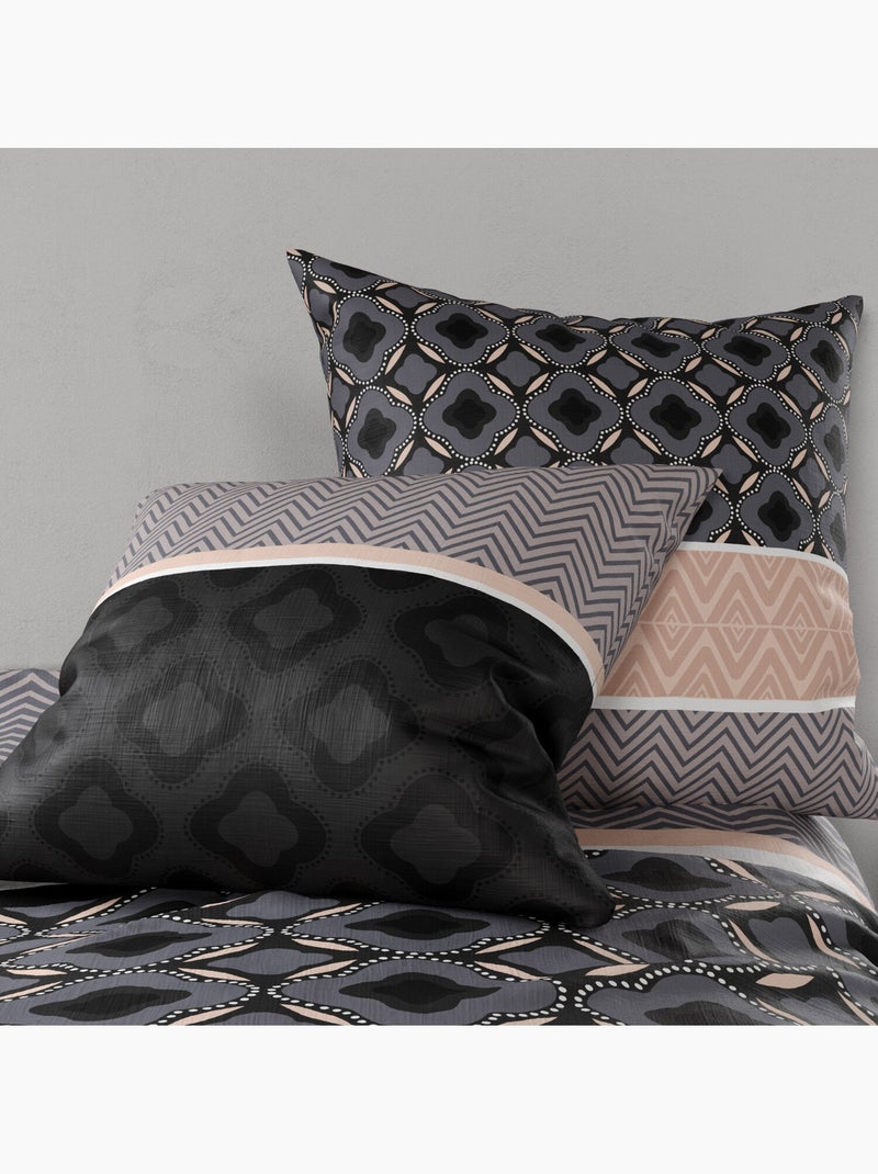 Parure housse de couette 100 % coton kea Rose - Kiabi