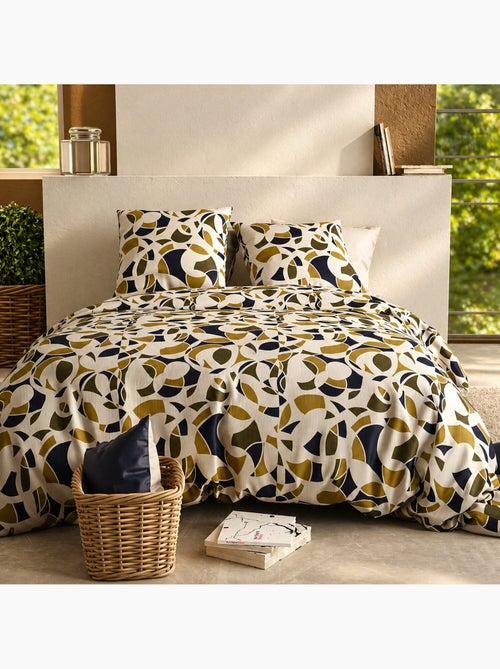 Parure housse de couette 100 % coton klee - Kiabi