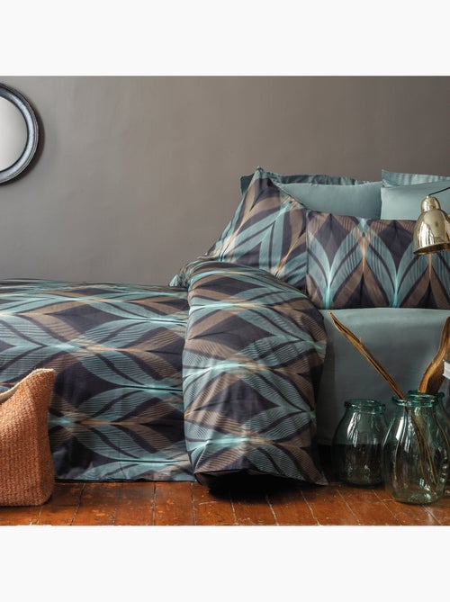 Parure housse de couette 100 % coton la mer - Kiabi Parure housse de couette 100 % coton la mer - Kiabi