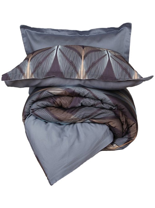Parure housse de couette 100 % coton la mer - Kiabi Parure housse de couette 100 % coton la mer - Kiabi