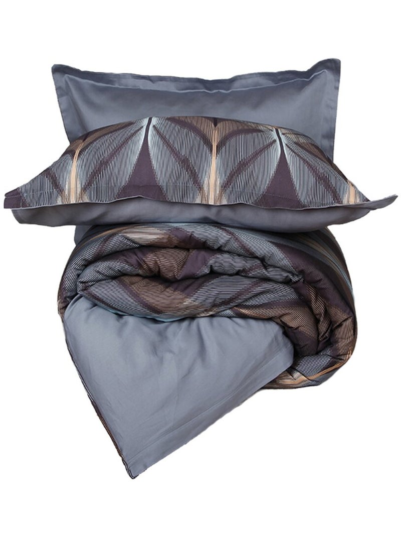 Parure housse de couette 100 % coton la mer Multicolore - Kiabi