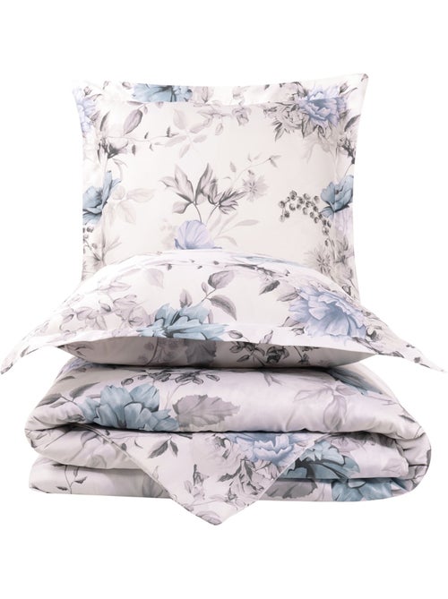 Parure housse de couette 100 % coton laterna - Kiabi