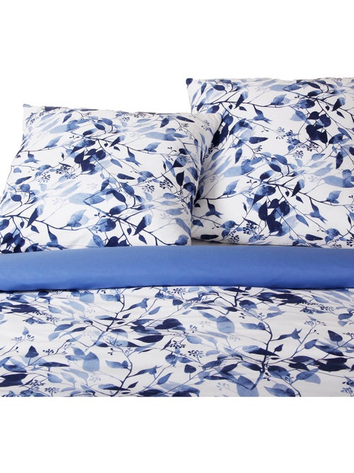 Parure housse de couette 100 % coton leaves - Kiabi Parure housse de couette 100 % coton leaves - Kiabi