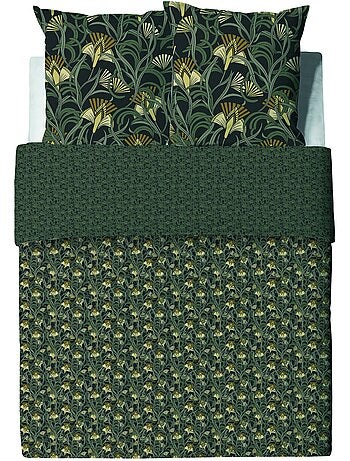 Parure housse de couette 100 % coton liana
