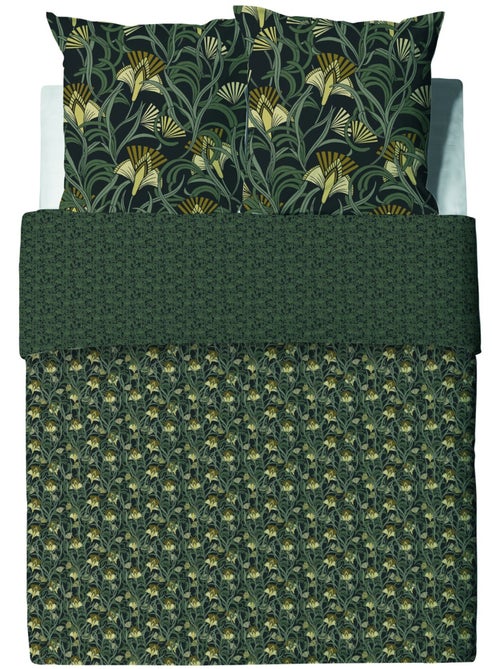 Parure housse de couette 100 % coton liana - Kiabi