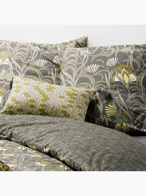 Parure housse de couette 100 % coton liana - Kiabi