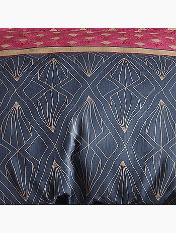 Parure housse de couette 100 % coton lily