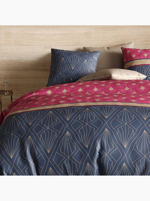 Parure housse de couette 100 % coton lily - Kiabi