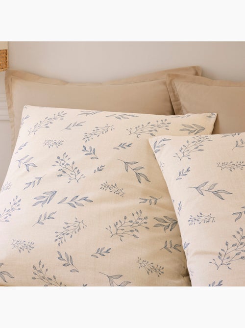Parure housse de couette 100 % coton liveo - Kiabi