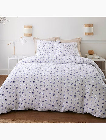 Parure housse de couette 100 % coton louca