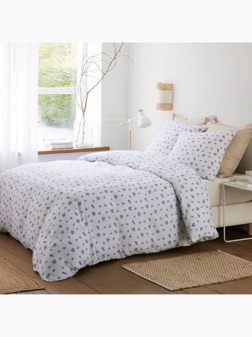 Parure housse de couette 100 % coton louca - Kiabi