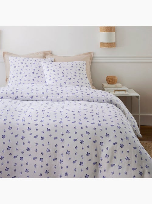Parure housse de couette 100 % coton louca - Kiabi