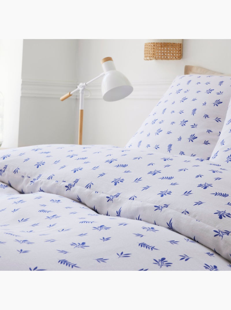 Parure housse de couette 100 % coton louca Multicolore - Kiabi