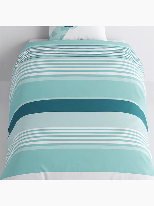 Parure housse de couette 100 % coton louma - Kiabi Parure housse de couette 100 % coton louma - Kiabi