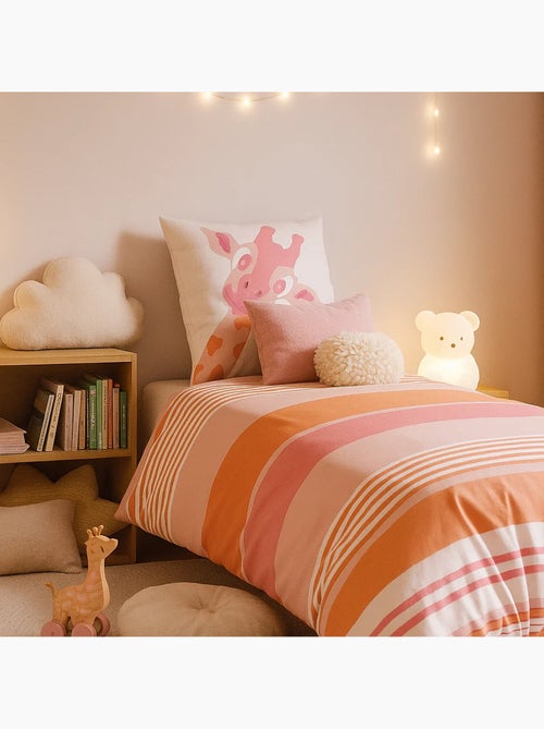 Parure housse de couette 100 % coton louma - Kiabi Parure housse de couette 100 % coton louma - Kiabi