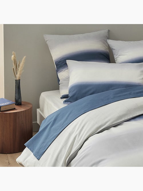 Parure housse de couette 100 % coton lucas - Kiabi
