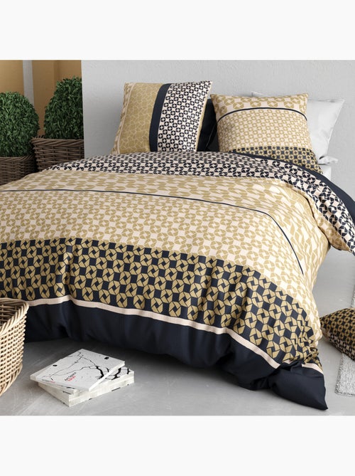 Parure housse de couette 100 % coton luxore - Kiabi